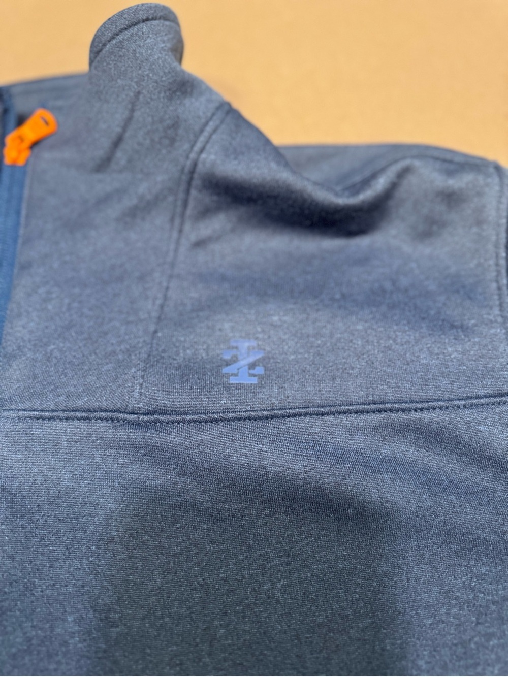 Izod Men's Royal Blue Quarter-Zip Golf Pullover - Picture 6 of 7